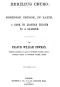 [Gutenberg 50732] • Rebilius Cruso: Robinson Crusoe, in Latin; a book to lighten tedium to a learner